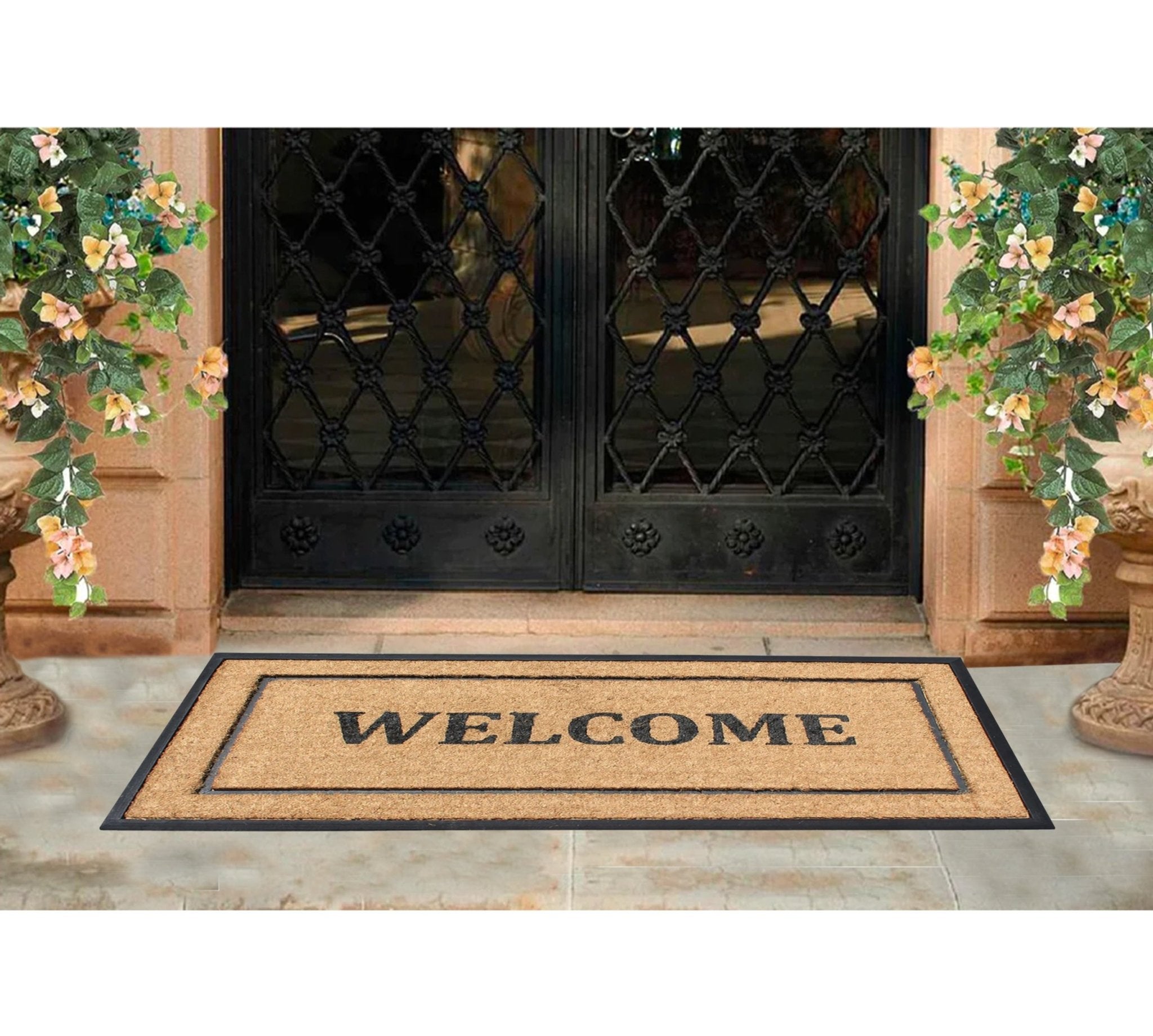 Picture Frame Welcome Large Doormat 30"X59" - Delara