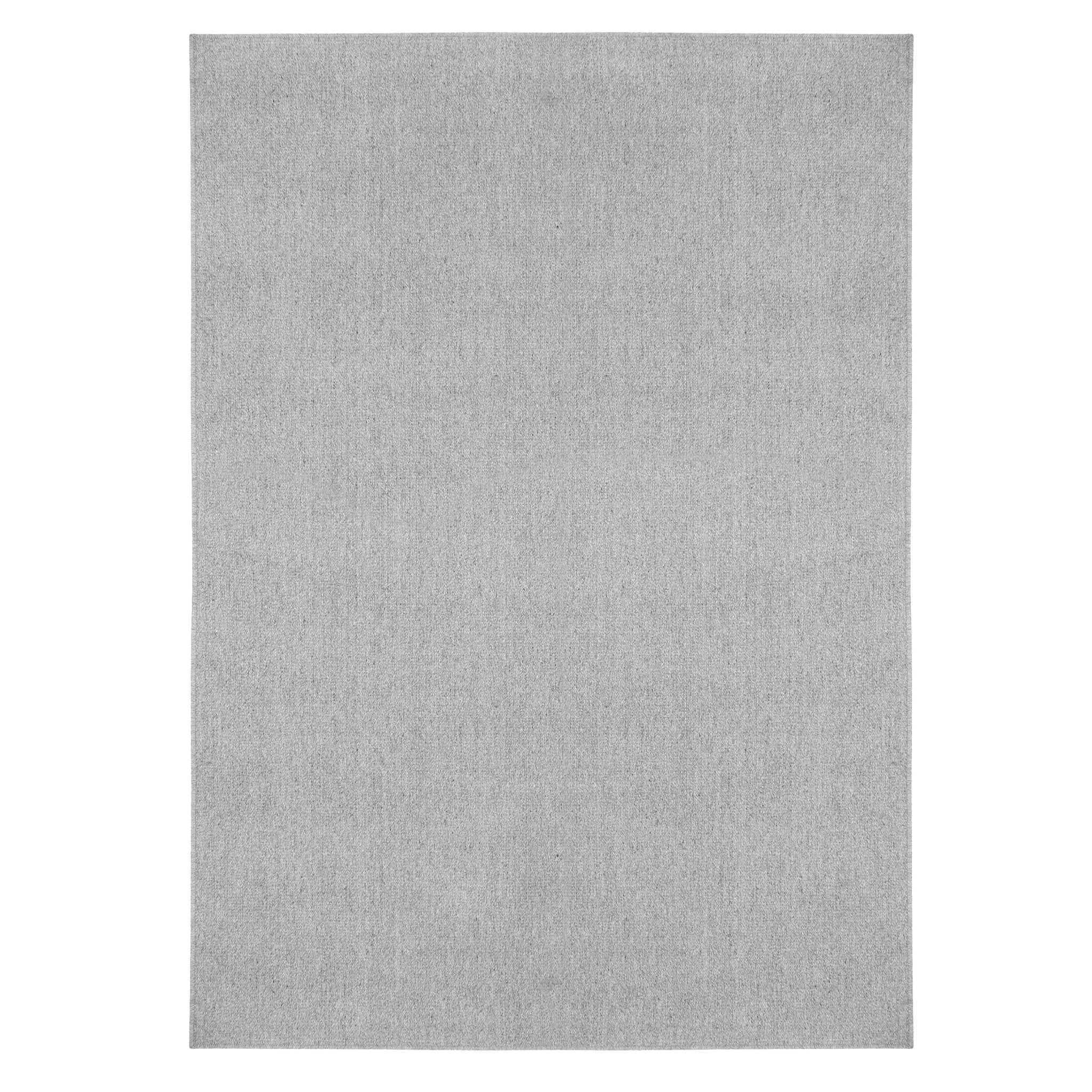 Washable PET Outdoor Rug (Light Grey) - Delara