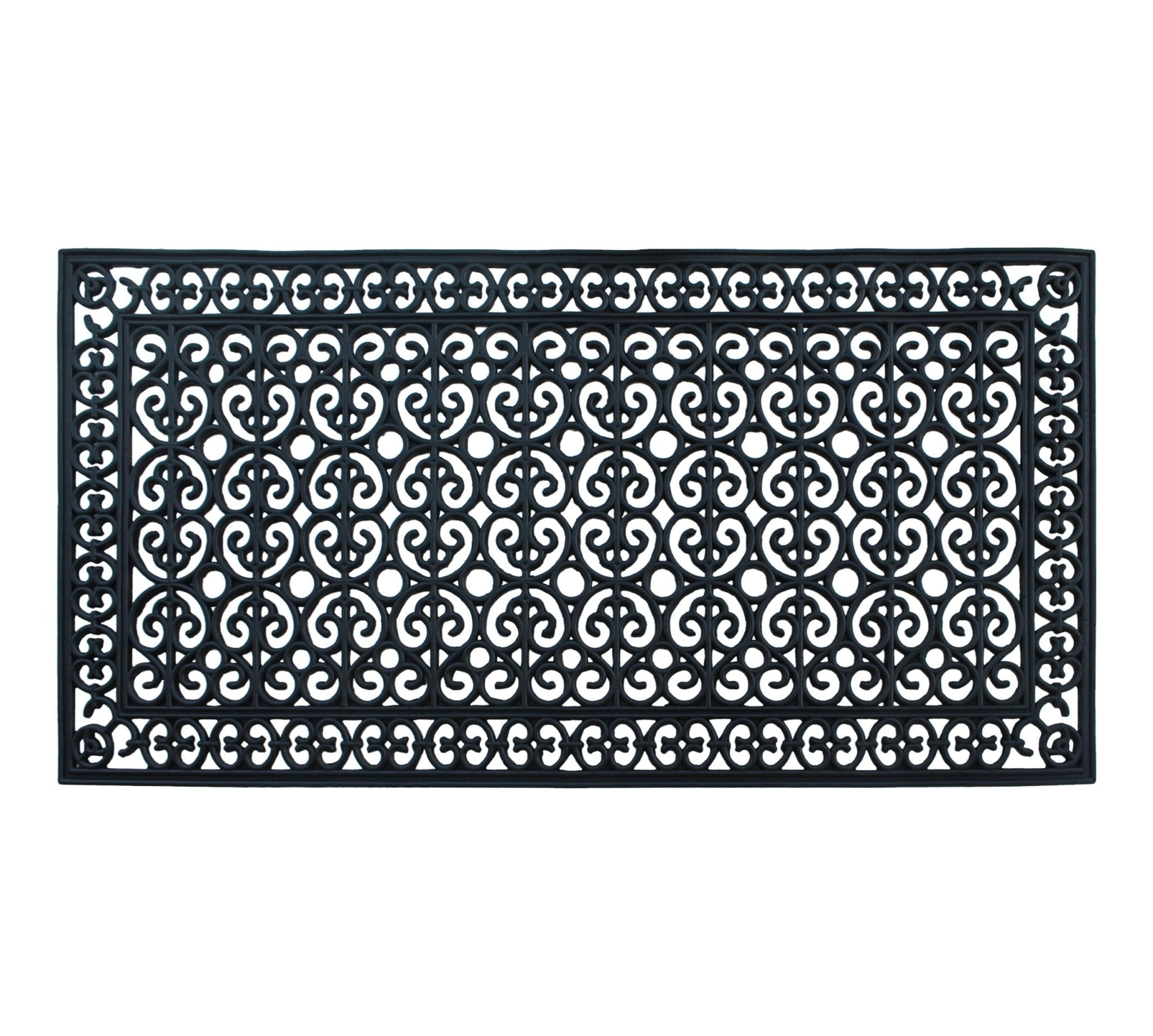 Grandeur Court Large Rubber Doormat 30"X60" - Delara