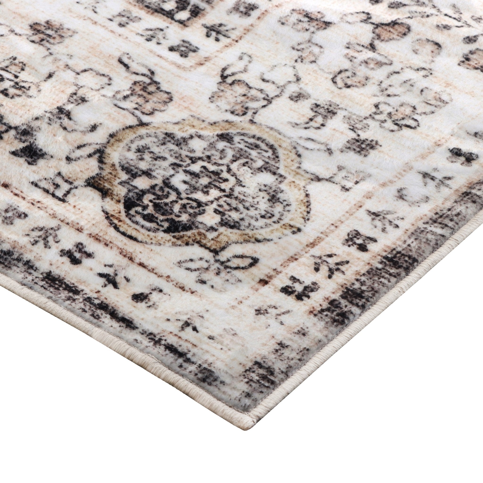 Ruby Machine Washable Rug - Delara