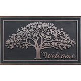 Shedding Tree Design Rubber Doormat 30"X48" - Delara