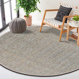 6' Round Boucle Wool & Jute Rug