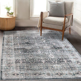 Twilight Ash Machine Washable Rug - Delara