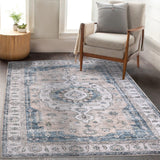 Vintage Bloom Machine Washable Rug - Delara