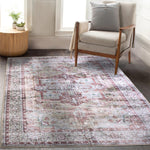 Desert Rose Machine Washable Rug - Delara