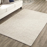 Premium Boucle Jute Rug (Ivory) - Delara