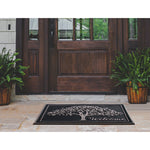 Shedding Tree Design Rubber Doormat 30"X48" - Delara