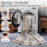 Meadow Machine Washable Rug - Delara