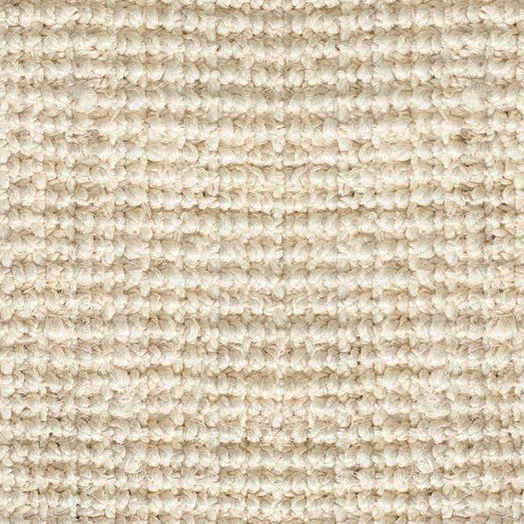 Premium Boucle Jute Rug (Ivory) - Delara