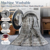 Twilight Ash Machine Washable Rug - Delara