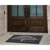 Shedding Tree Design Rubber Doormat 30"X48" - Delara