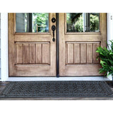 Grandeur Court Large Rubber Doormat 30"X60" - Delara