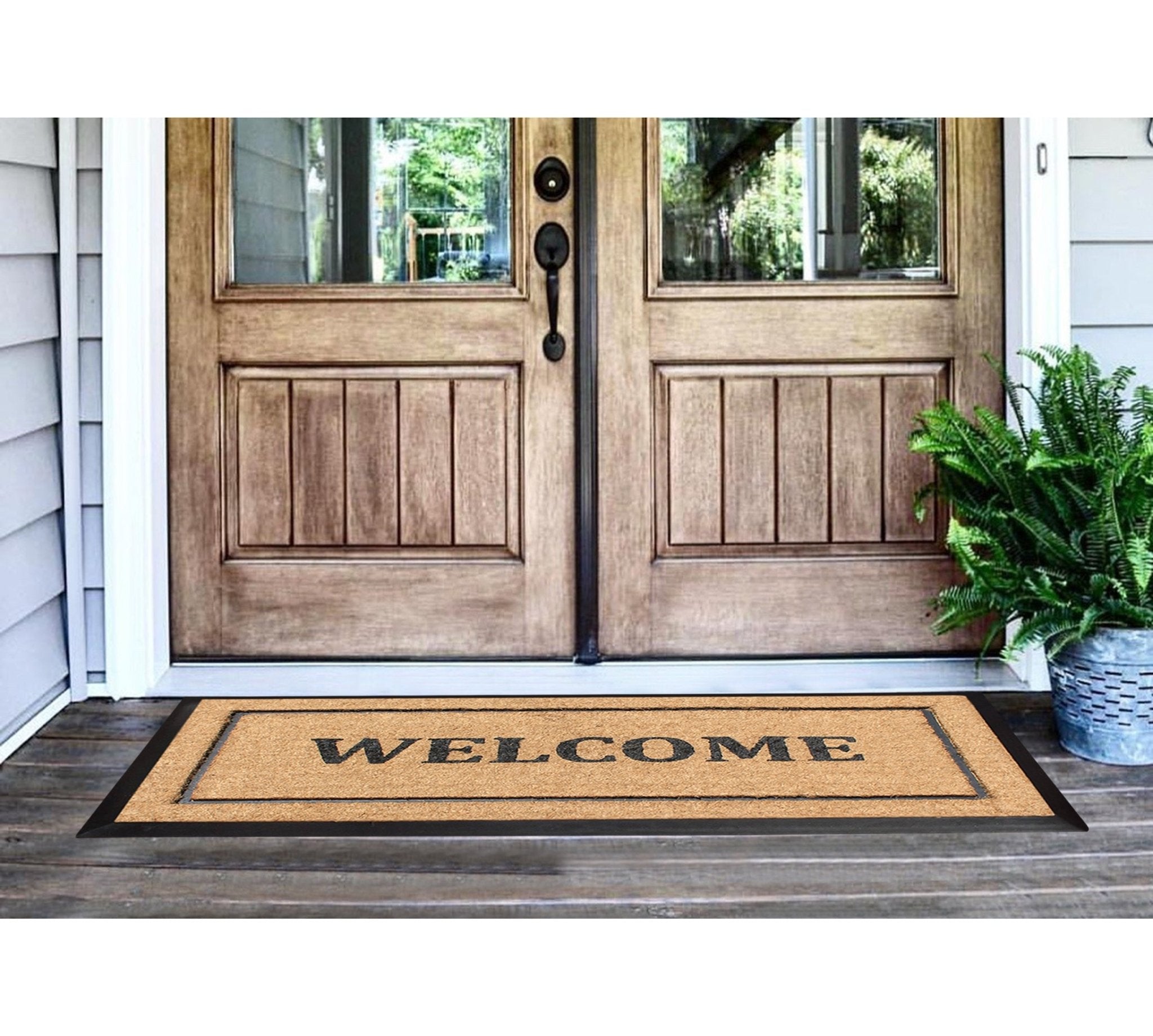 Picture Frame Welcome Large Doormat 30"X59" - Delara