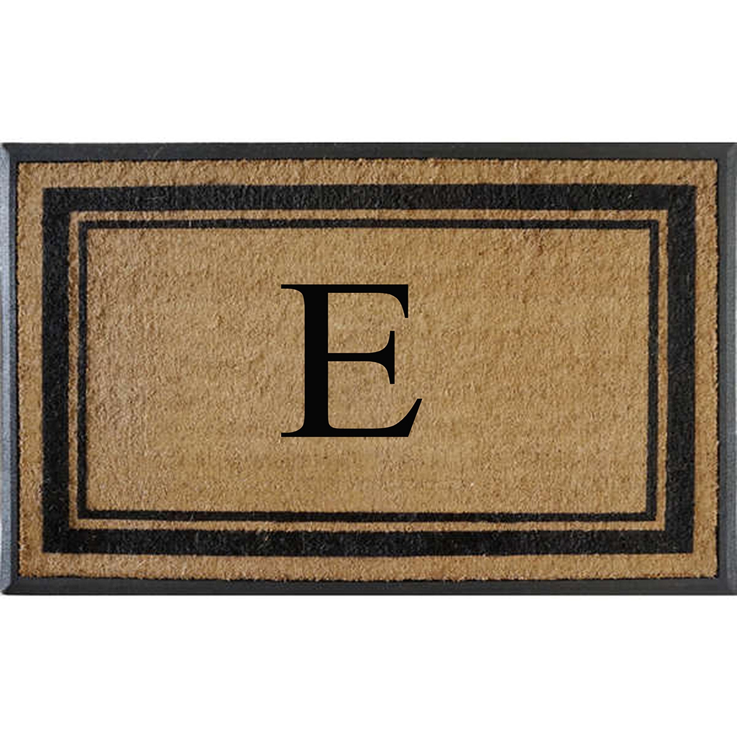 Classic Pictureframe Monogrammed Doormat, 30"X48"