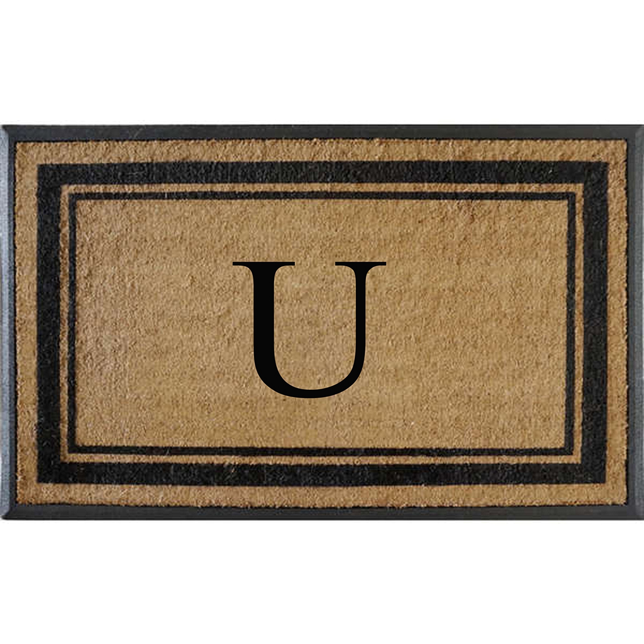 Classic Pictureframe Monogrammed Doormat, 30"X48"