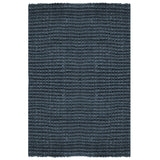 Premium Boucle Jute Rug (Charcoal) - Delara