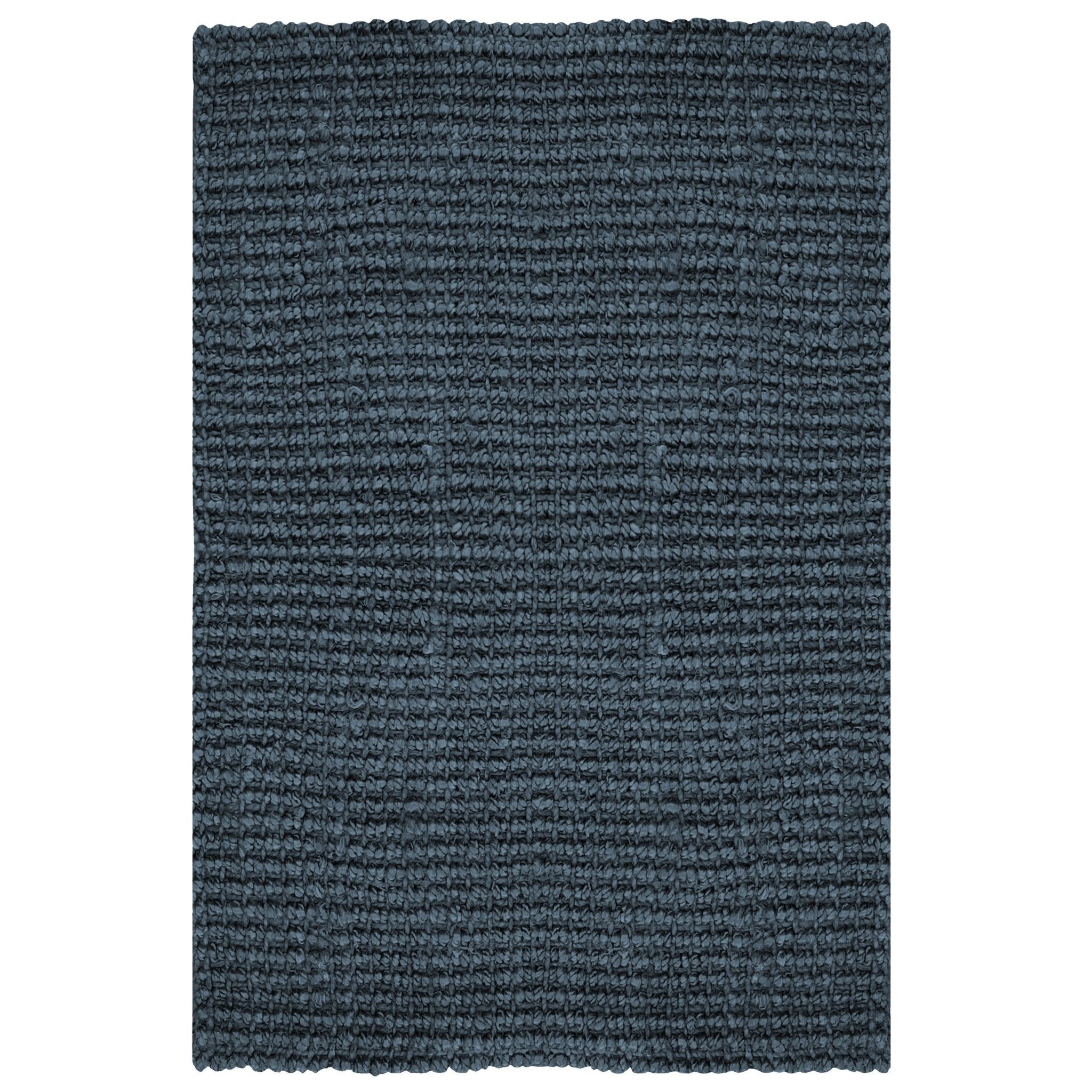 Premium Boucle Jute Rug (Charcoal) - Delara