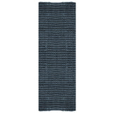 Premium Boucle Jute Rug (Charcoal) - Delara