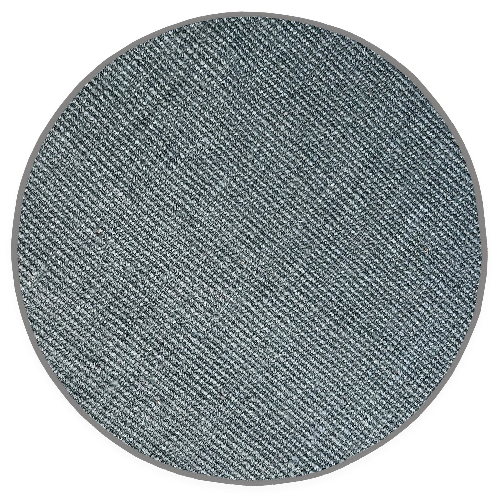 Premium Boucle Jute Rug (Charcoal) - Delara