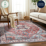 Persian Sunset Machine Washable Rug - Delara