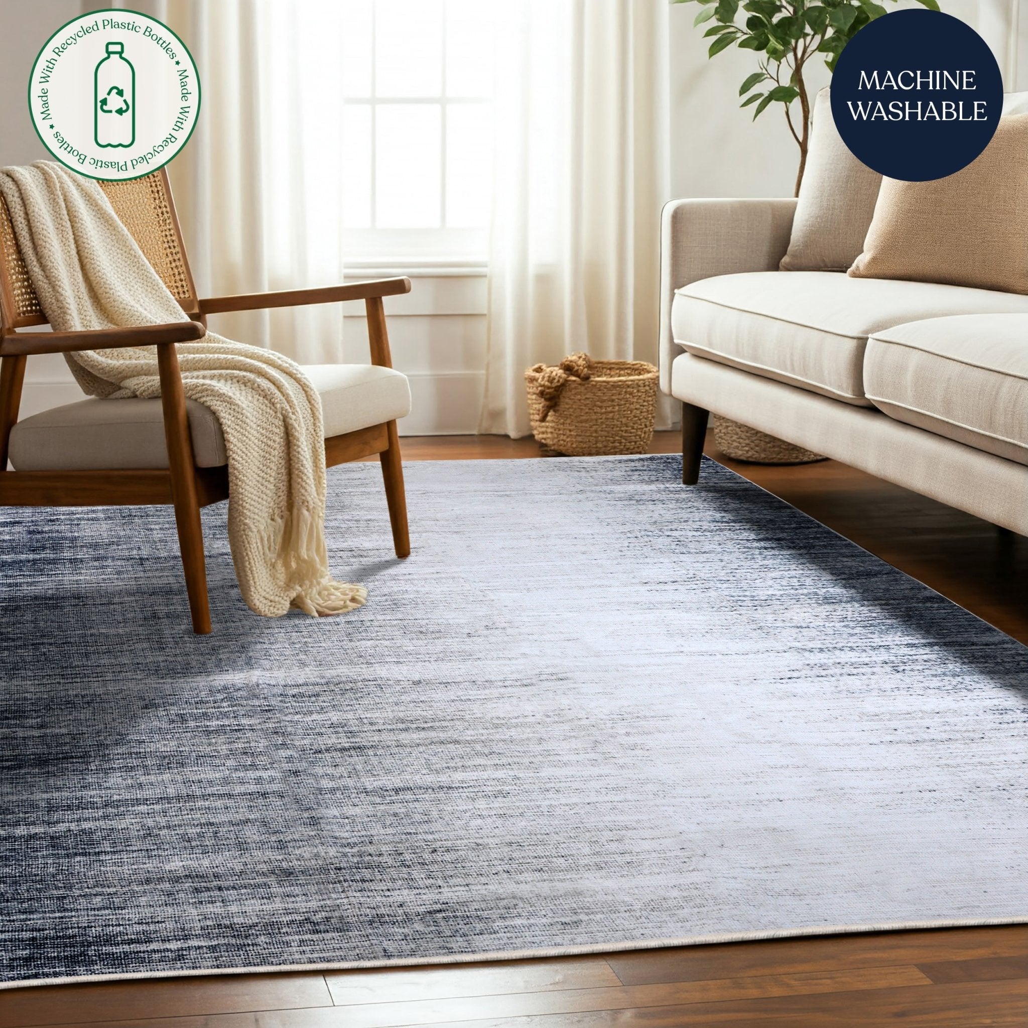 Machine Washable Area Rug - Delara