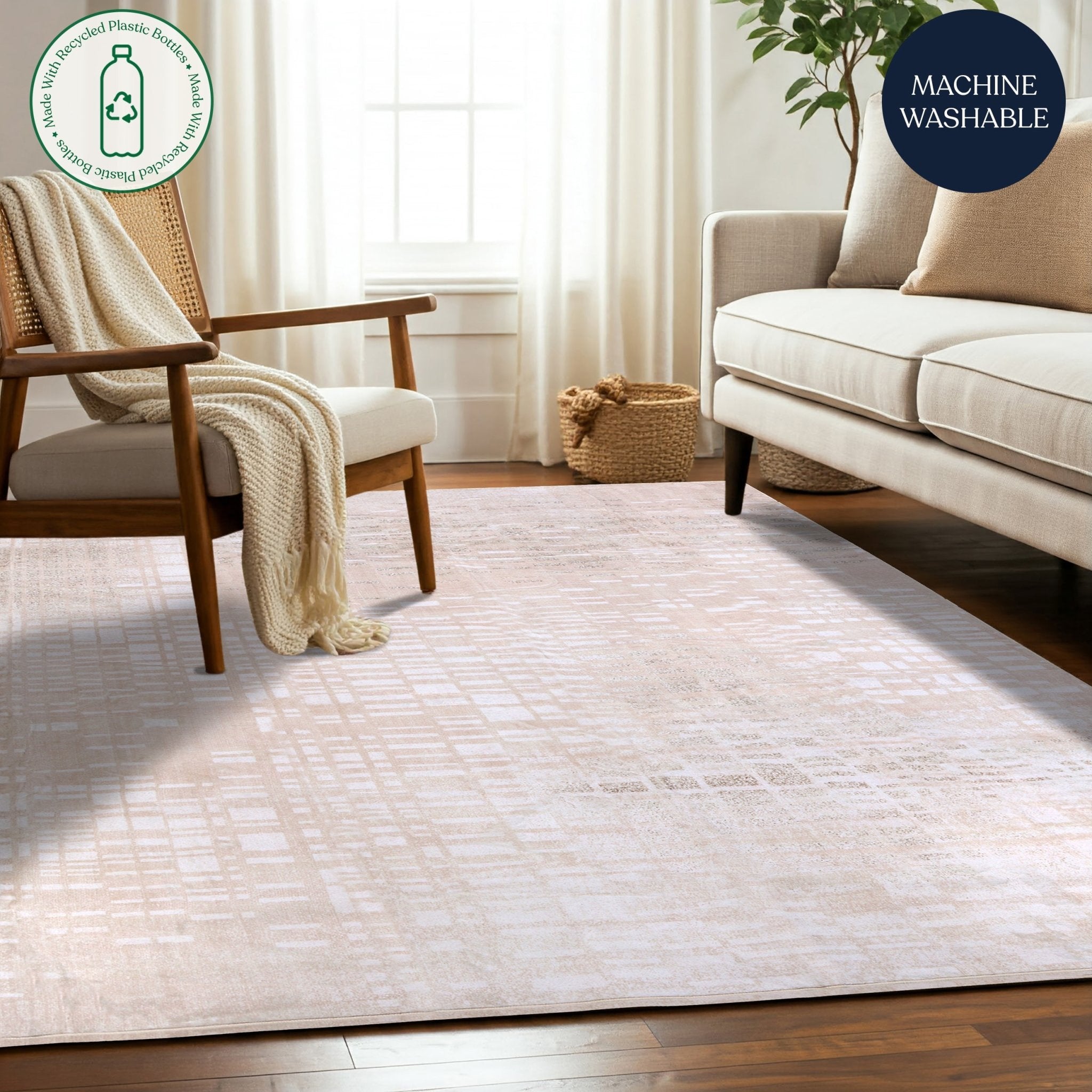 Machine Washable Area Rug - Delara