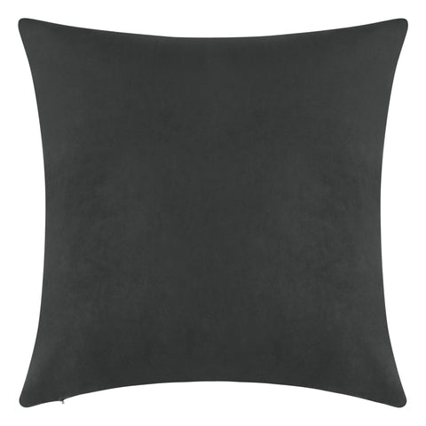 Everywhere Velvet Throw Pillow (Rifle Grey)