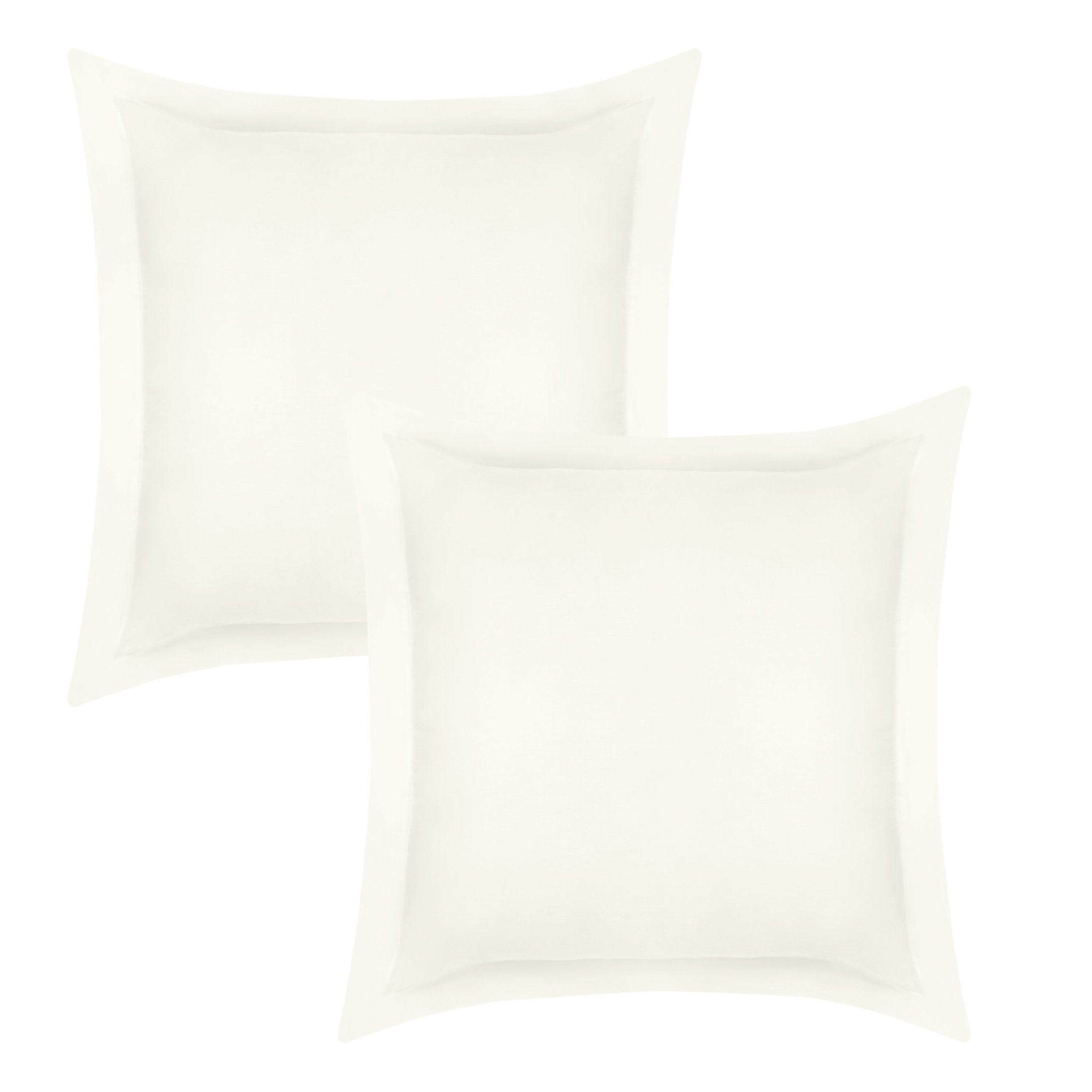 Lux Organic Cotton Euro Sham Pair - Delara