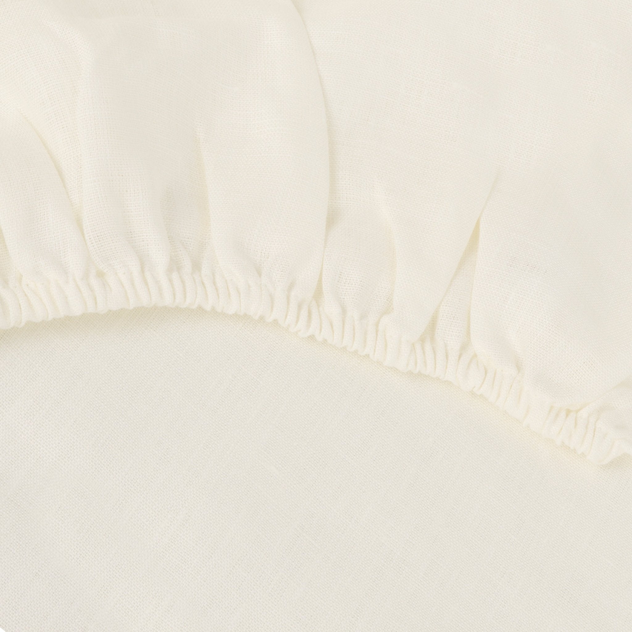 European Flax Linen Fitted Sheet - Delara