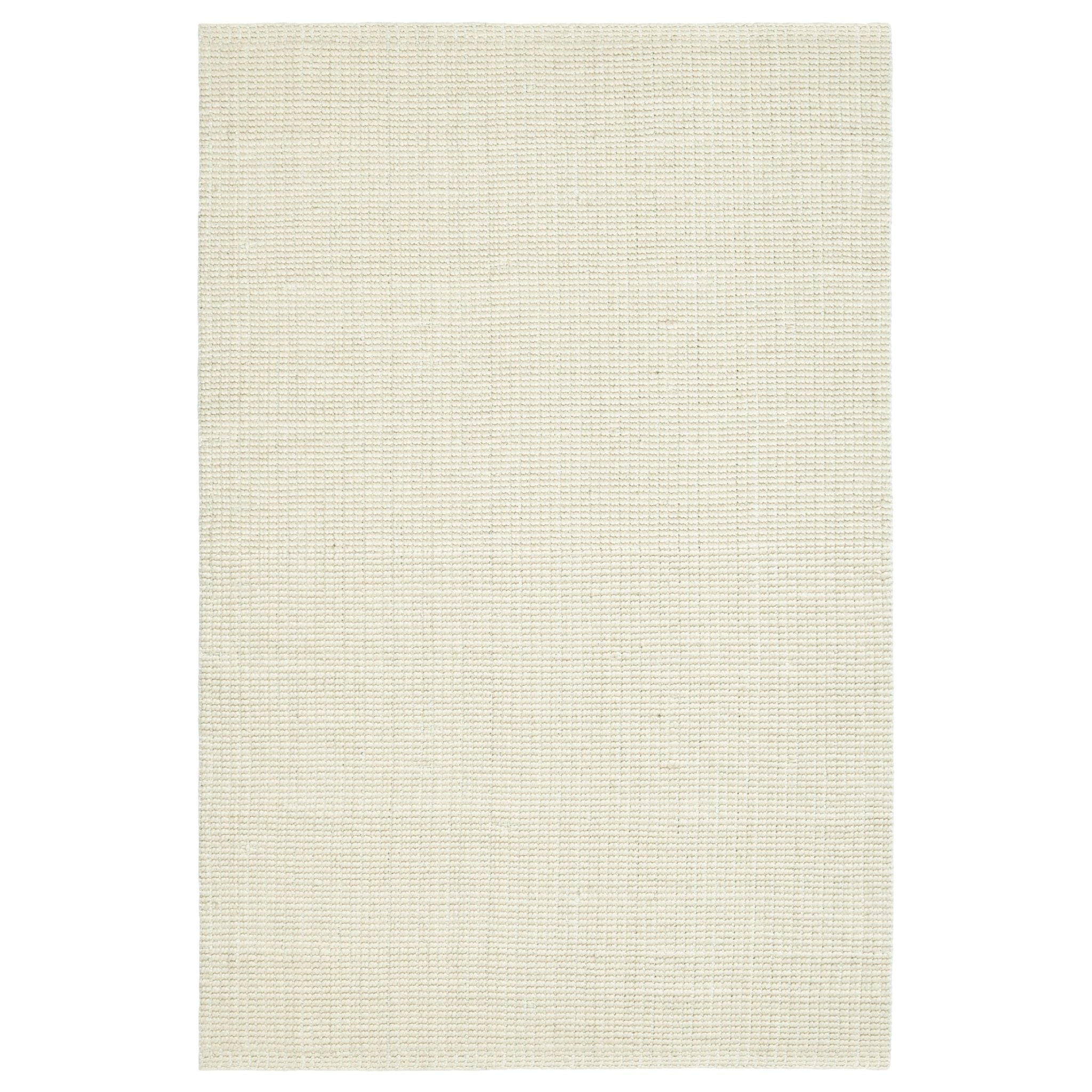 Premium Boucle Jute & Wool Rug (Ivory) - Delara