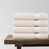 100% Organic Cotton Quick Dry Bath Towel (Pack of 4)