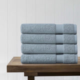 100% Organic Cotton Quick Dry Bath Sheet (Pack of 4)