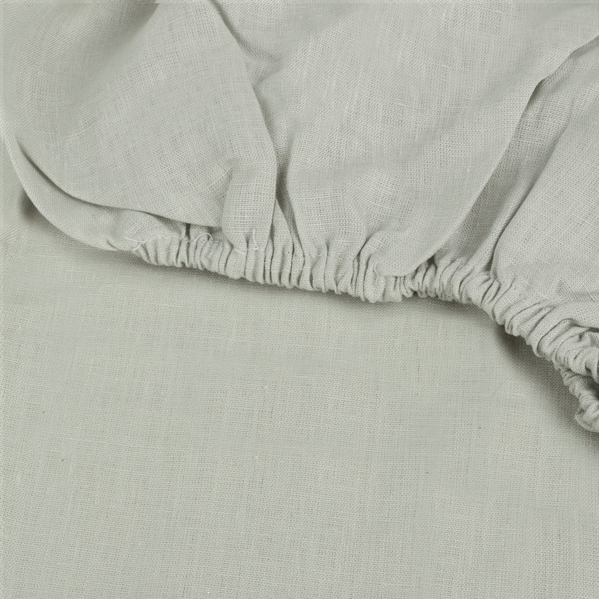 European Flax Linen Fitted Sheet - Delara