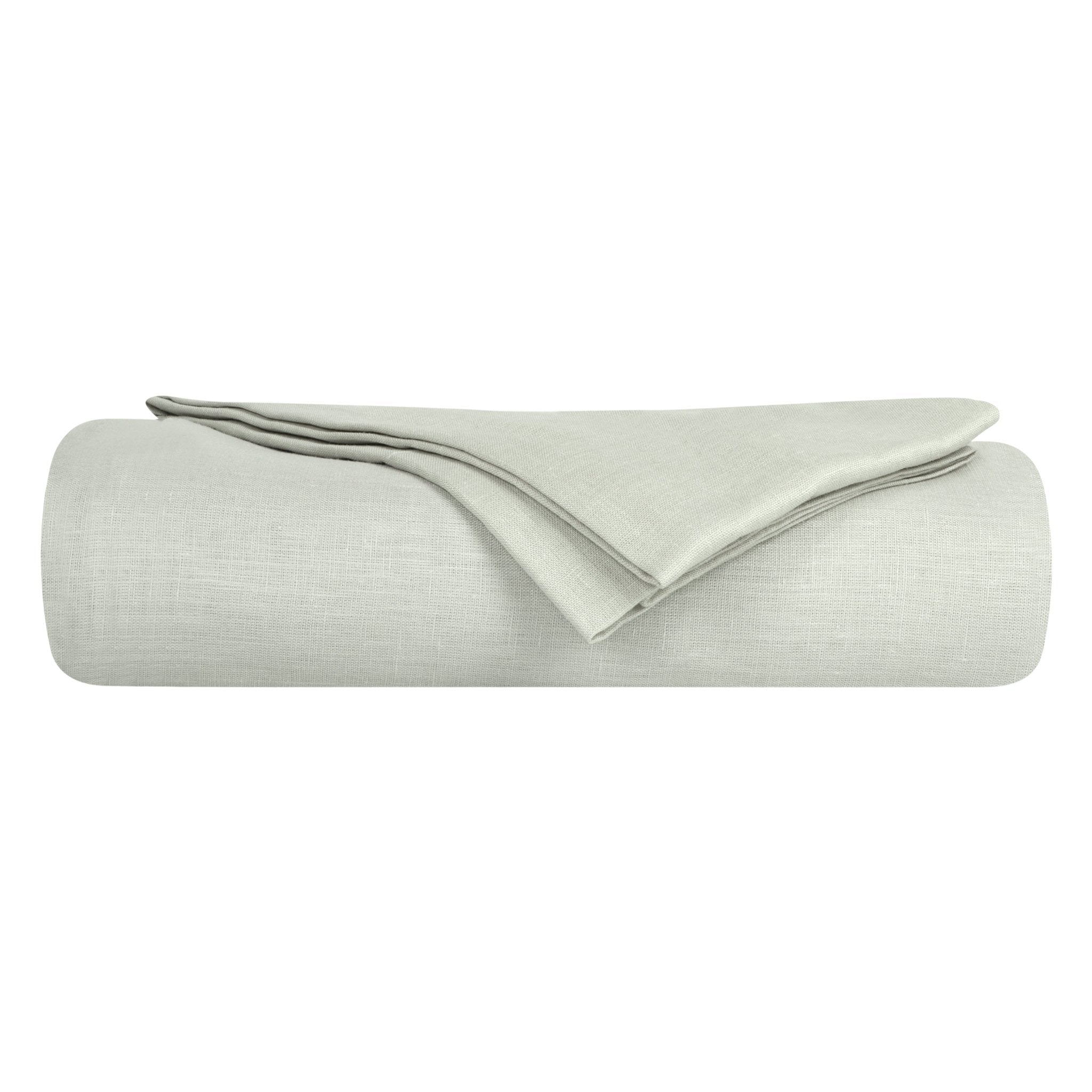 European Flax Linen Fitted Sheet Set - Delara