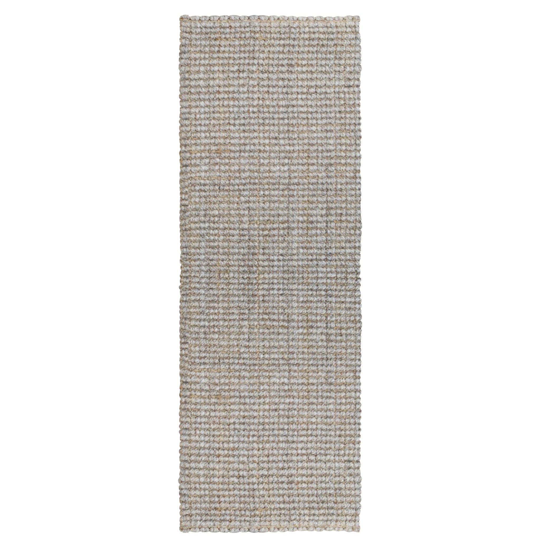 Premium Boucle Jute & Wool Rug (2'.5" X 9' Runner) - Delara