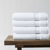 100% Organic Cotton Quick Dry Bath Sheet (Pack of 4)