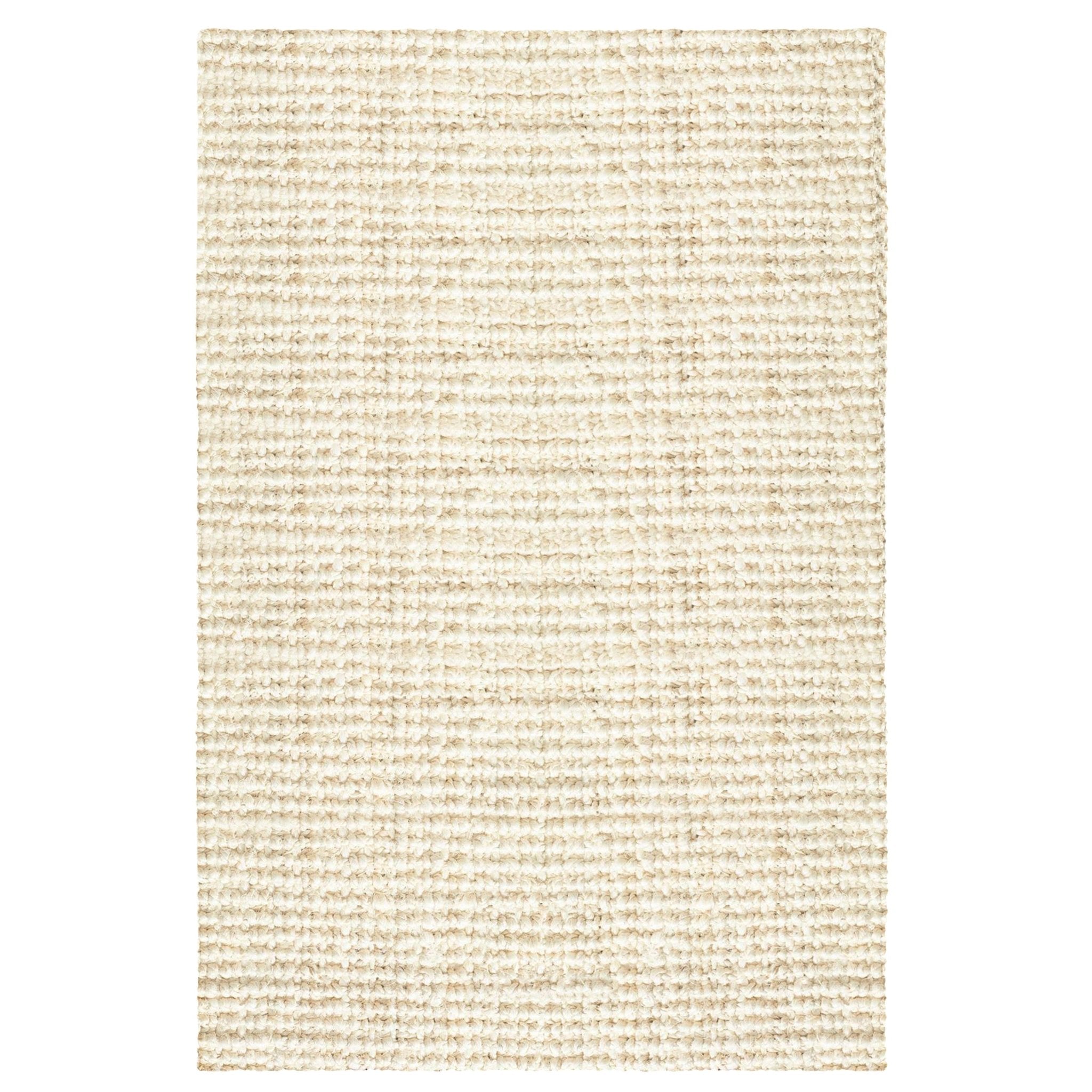 Premium Boucle Jute Rug (Ivory) - Delara