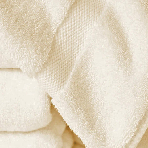 100% Organic Cotton Quick Dry Hand Towel (Ivory) (Pack of 2) - DelaraHome