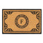 Artisans Geneva Monogrammed  Doormat 24"X39"