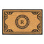 Artisans Geneva Monogrammed  Doormat 24"X39"