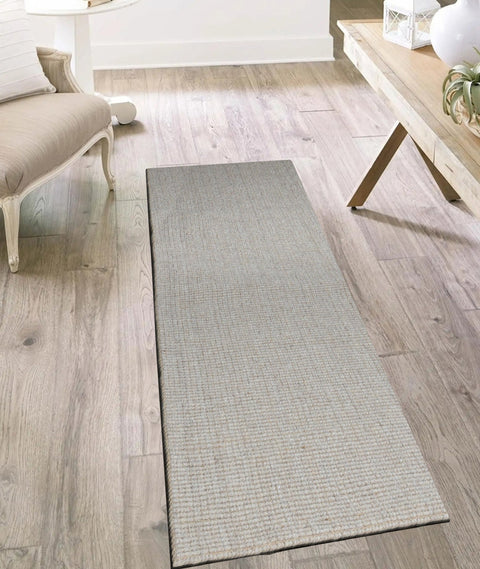 Premium Boucle Jute & Wool Rug (2'.5" X 9' Runner) - DelaraHome