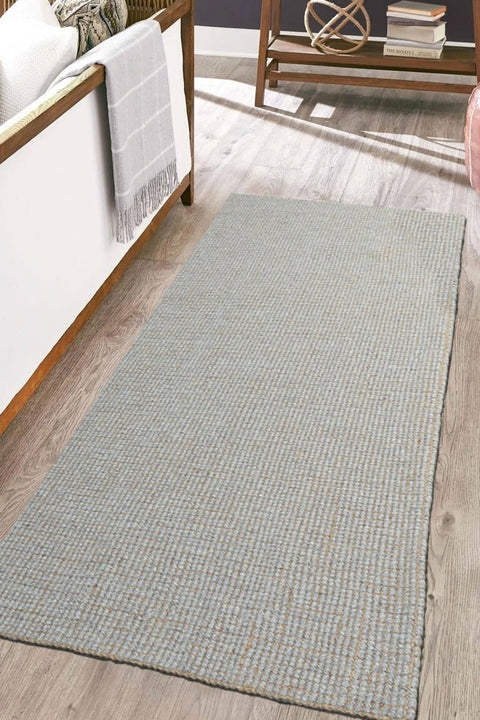 Premium Boucle Jute & Wool Rug (2'.5" X 9' Runner) - DelaraHome