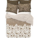 Aztec Organic Cotton Reversible Duvet Set - DelaraHome