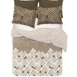 Aztec Organic Cotton Reversible Duvet Set - DelaraHome