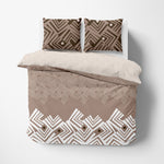 Aztec Organic Cotton Reversible Duvet Set - DelaraHome